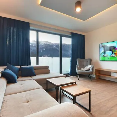 Apartament Dla Rodzin Marron 12 Z Sauna, Bawialnia I Widokiem Na Skrzyczne - Dream Apart Szczyrk