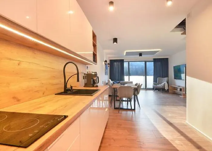 Apartmán Apartament Dla Rodzin Marron 12 Z Sauna, Bawialnia I Widokiem Na Skrzyczne - Dream Apart Szczyrk